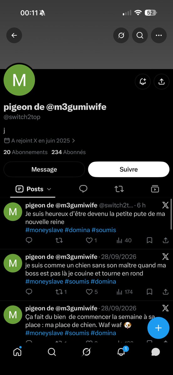 MaitresseClr's tweet photo. @switch2top fake 
#soumis #domina #findom https://t.co/l290s6kBXy