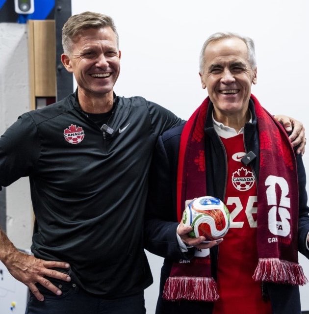 golz_tv's tweet photo. “Could a president of the U.S. ever be an Everton fan? No chance.” 😂

CanMNT coach Jesse Marsch has nothing but praise for Canada prime minister Mark Carney.

Marsch, who played and worked for the USMNT, compared Carney to the U.S. presidents he’s met. 🗣️

“My impression is that first of all, he is a really smart guy, but a really normal guy,” Marsch says of Carney. 

“Sometimes you meet a U.S. president, and you’re overwhelmed, maybe by their presence, the position itself. 

“I’ve met [Bill] Clinton, George Bush Sr, [Barack] Obama, [Donald] Trump, [Joe] Biden. Oh, and [Jimmy] Carter. Six in person. 

“Carney, compared to all of them, the closest would be Obama. A real air of intelligence, but a real air of being a regular guy. I think that that’s perfect for this country and this moment.

“He has shown great support for us. I made a joke with him that ‘I heard you’re an Everton fan?’ and he goes, ‘Yeah’. 

“And I go, ‘I’m sorry about that’. He replies: ‘Why does everybody say that? Everybody has to pick their team and stick by them.’ 

“I said, ‘I appreciate that you don’t switch from Everton to Arsenal or Liverpool, like everybody else’. 

“There’s something so genuine [about] that. Could a president of the U.S. ever be an Everton fan? No chance.”

[via The Guardian]