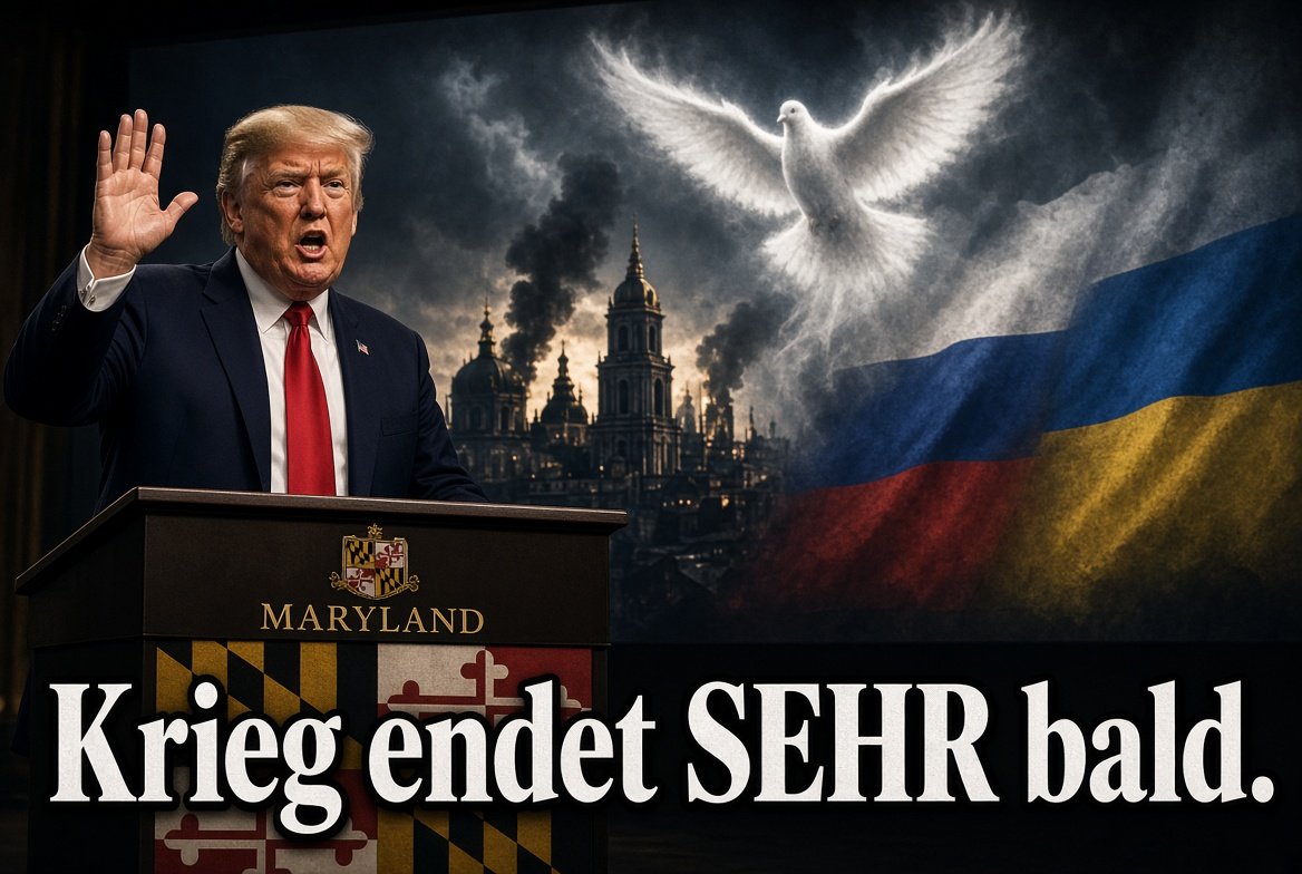 Great_GER_Again's tweet photo. #Trump hat Kiew ENDE SEPTEMBER befohlen, die Angriffe auf Russland zu reduzieren.
Putin hat die US-Vorschläge bereits bewertet.
Deutschland riecht schon den #Frieden – am Rauch aus Kiew.
Und Trump gerade in Maryland:
„Der Krieg endet SEHR bald. Glaubts oder lasst es. Es sieht👇 https://t.co/SU3iuiuPzD