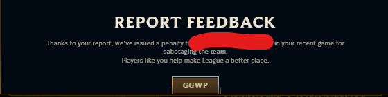 themissingward's tweet photo. I log in to like 10 of these every time I boot up LOL.

Are these like slaps on the wrist or are they actually punishing people, because there's no way this many people are actually getting punished and its still this rampant. https://t.co/YE3WBqErbE