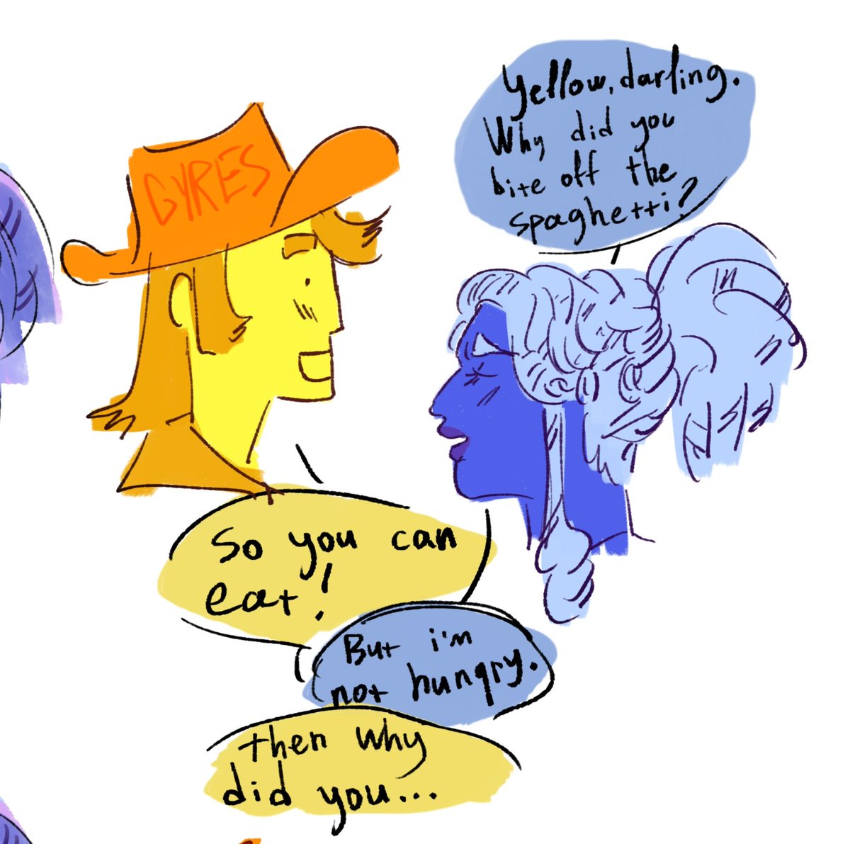 Gyrichen's tweet photo. #deltarune #blellow https://t.co/jurVXtiEL3