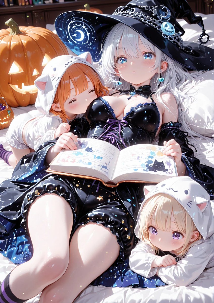 ailabo050505's tweet photo. おはようございます🌼
今日も１日よろしくお願いします♡
ハロウィン魔女🎃

#AIイラスト https://t.co/V70agquoFZ