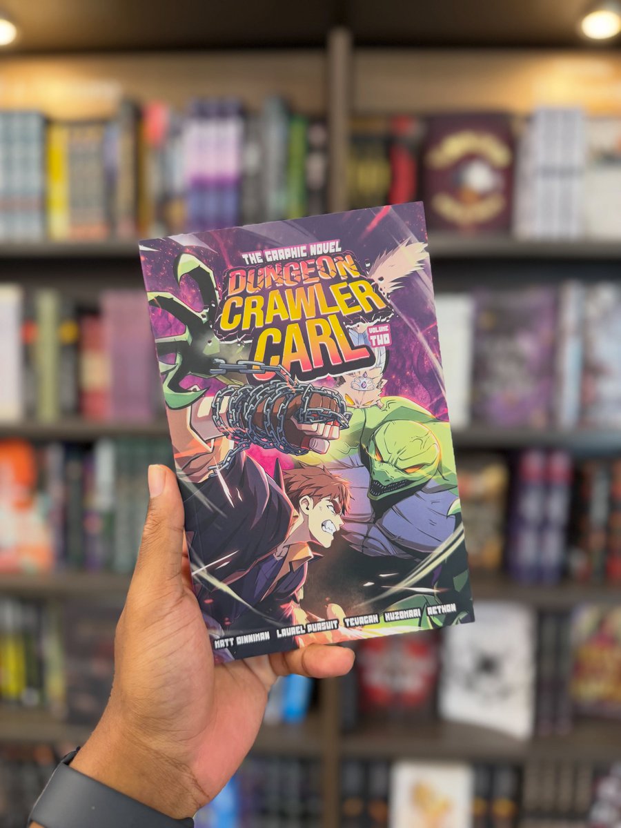 booksamillion's tweet photo. More monsters. More mayhem. More Princess Donut. DUNGEON CRAWLER CARL, VOL. 2, the graphic novel, is here!

Shop in-store or online today! https://t.co/c2b38XWtnJ