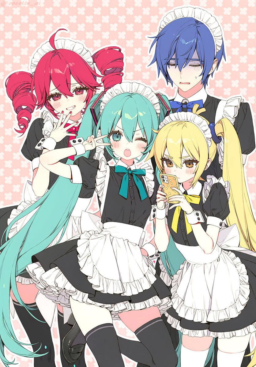 cocotte_ai's tweet photo. #初音ミク　❤💚💛💙 https://t.co/A1p97ORTcs