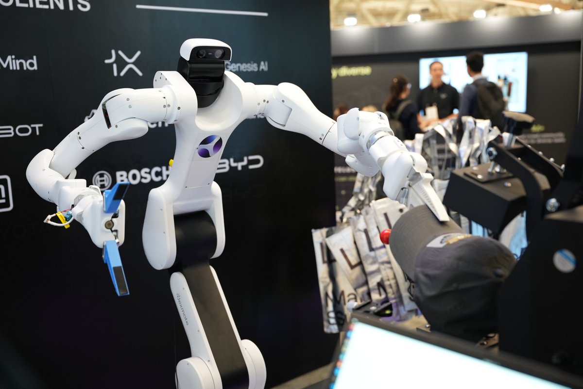 LightwheelAI's tweet photo. IROS 2026 is a wrap!

After a week of conversations, demos, and discussions across the robotics community, three trends stood out to us.

Here are our three main takeaways from the conference:

1. Dexterous manipulation and AI is maturing. We saw many different hand embodiments and tactile sensing displays at various booths. We saw this trend playing out earlier this year and have partnered with Analog Devices to help pave the future of dexterous AI.

2. Deployment is everything! We saw a lot of interesting robots, but the main question is: who has deployed them? This is why we had Vega from Dexmate making hats in our booth. We partnered with Dexmate and Paritas AI to deploy Vega in hospitals, solving labor gaps in surgical tool kitting.

3. Simulation is back! Well, it never went away. But interest was high around our RoboFinals eval solution and Newton-native simulation assets. As Physical AI scales, so will the need for quality evals.

Didn't get a chance to stop by our booth or attend our party?

Visit us at CoRL next month!

#PhysicalAI #IROS2026