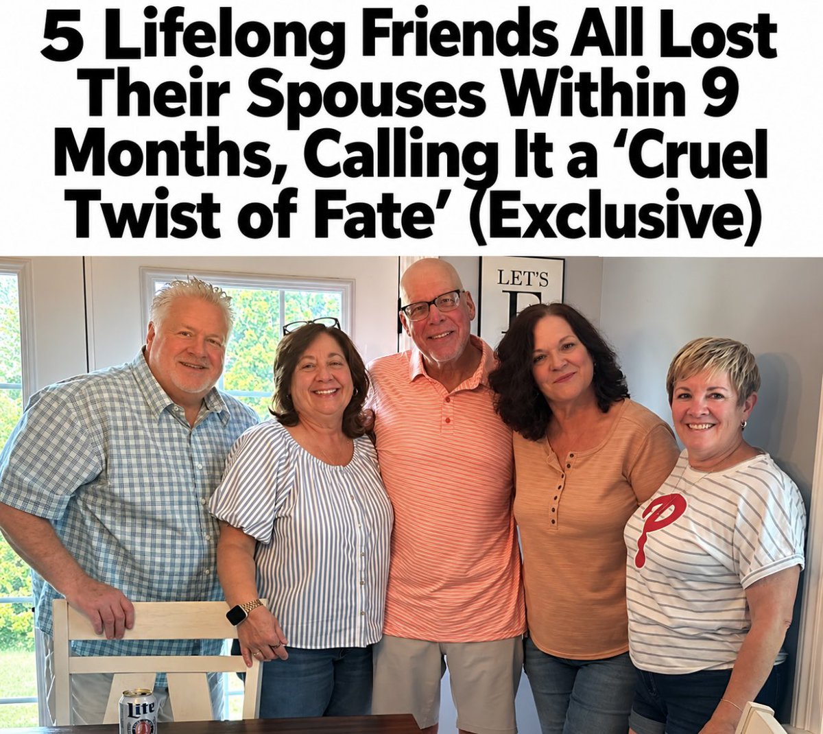 toobaffled's tweet photo. Five friends. Five spouses. Nine months. One New Jersey circle.

And apparently we’re calling it a “cruel twist of fate.”

January: lung disease and transplant complications.
February: sudden stroke.
March: tongue cancer.
May: unexpected cardiac arrest.
September: acute myeloid leukaemia.

Five deaths.
Stroke. Cardiac arrest. Two tongue cancers. Leukaemia. A failed lung transplant.

All within nine months.

Their explanation?

Fate.

And maybe it is.

But if five people in the same circle had won the lottery within nine months, we’d be calling it statistically extraordinary and demanding to know what they were doing.

Five spouses die and suddenly everyone is very comfortable with the word coincidence.

I’m not saying there’s a connection.

I’m saying five deaths in one social circle in nine months is exactly the sort of thing that makes people ask questions.

And apparently asking questions is the suspicious part. 👀

Coincidence… or just an incredibly unlucky postcode?

What do you think? 

https://t.co/N3g90FikJK