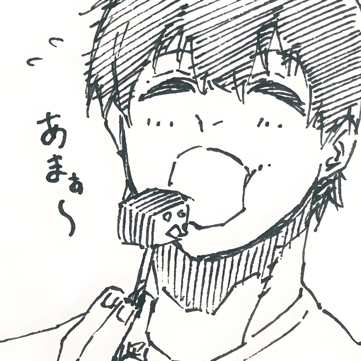 cumblaster34's tweet photo. does he ever stop eating https://t.co/A3dgfHW4bZ