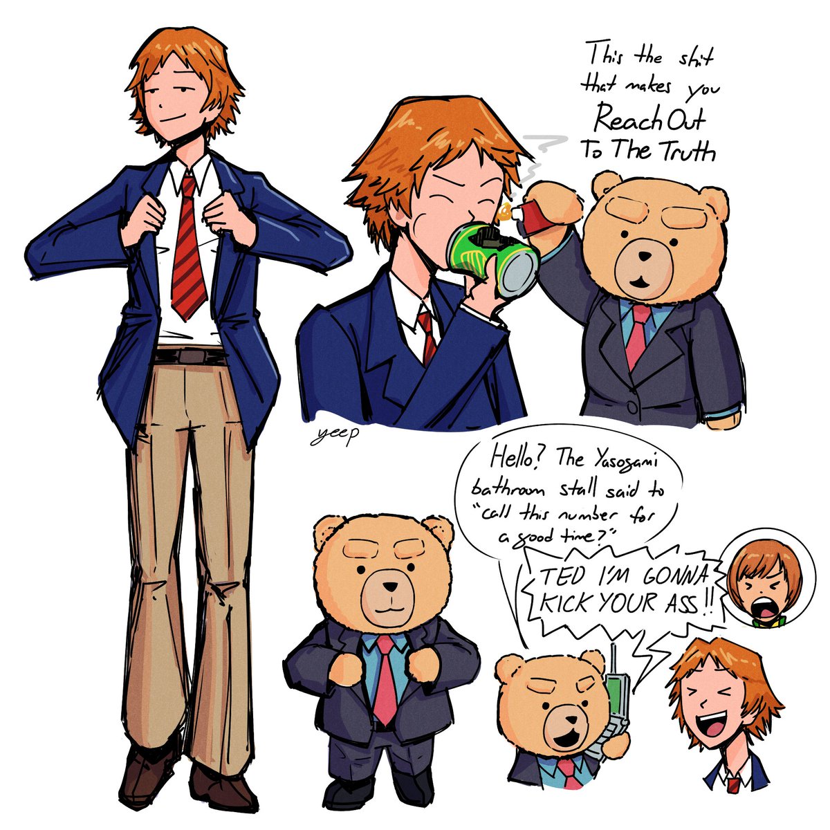 SyngmanYeep's tweet photo. somehow suputamadre 4 returned
#persona4 #ted https://t.co/MrGlHFsF9E