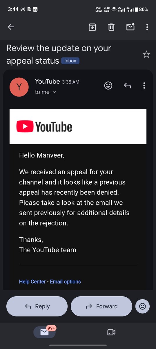 GamerManav542's tweet photo. Thanks @TeamYouTube @YouTube for destroying my 7 months hardwork without giving real reasons and using shity ai 
Url - https://t.co/WxBmbW9vA1
#youtube https://t.co/8yWSZx6RaI