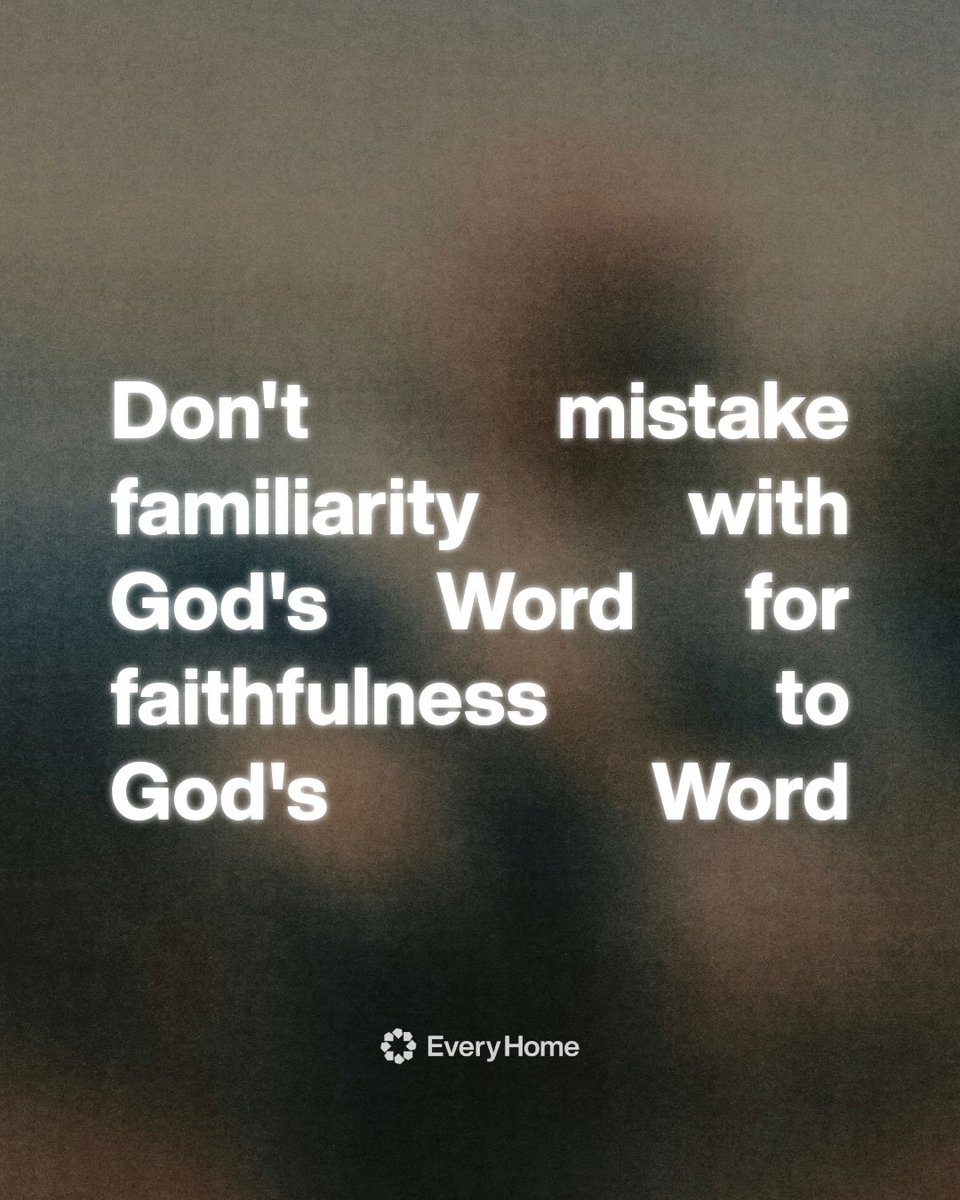 EveryHomeIntl's tweet photo. Are you living out God’s word? https://t.co/I470upbl3K