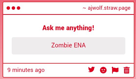 ajwolf6854's tweet photo. Zombie ena

⚠️GORE WARNING 

#ena #enadreambbq #enajoelg #coralglasses #enadbbq https://t.co/Cvo0pmyfiy