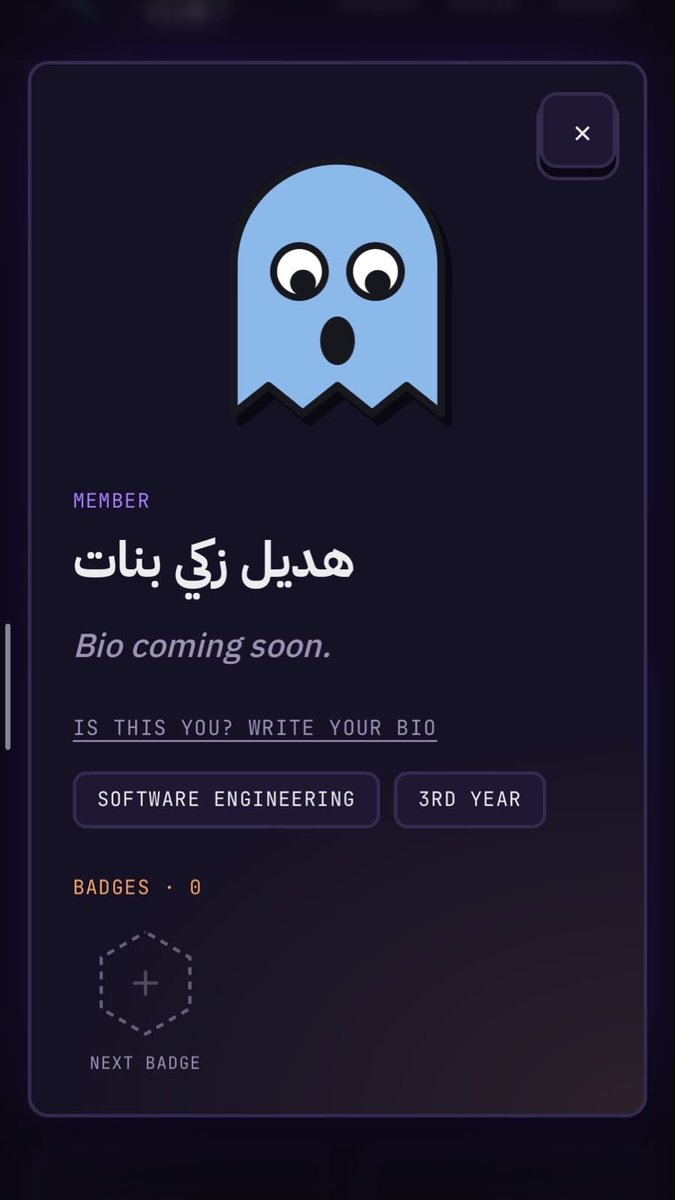 itsldsh's tweet photo. من لقاء تعريفي للنادي، لأول ميتنق لمسارنا..
ومع إبداعات المسار كل مرة أحس إني متحمسة أكثر للي جاي والمشاريع اللي بنبدأها سوا 👀💜

شكرًا لـ @mukhaverse و @iire_s على الميتنق الجميل، وواضح إن عندنا أشياء رهيبة بالطريق ✨

#ProgrammingTrack #TuwaiqClub_UJ https://t.co/w10JyLvSpA
