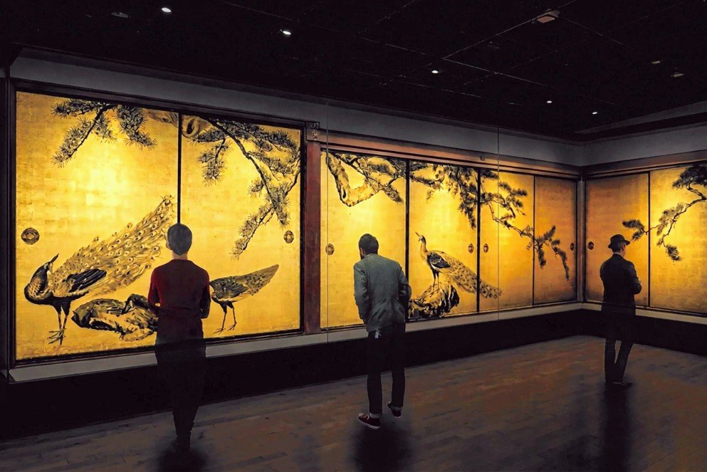 art_ex_japan's tweet photo. 特別展 「円山応挙 リアルの先へ 空間革命」江戸東京博物館(両国)で11月28日(土)から

120点を超える応挙作品が集結する大規模回顧展。大乗寺(兵庫県香美町)に伝わる実物の障壁画とともに「孔雀の間」「芭蕉の間」「山水の間」の空間が再現されます。前売券が発売スタート。
 https://t.co/QEvShqgnzO https://t.co/bRGUNNZuEW
