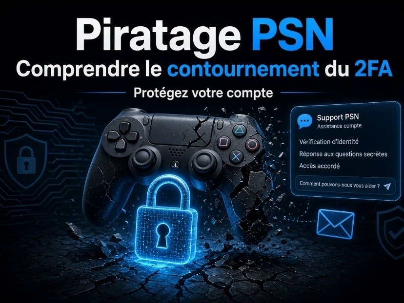 TestmoiJeuxVid's tweet photo. #PiratagePSN : comprendre le #contournementdu2FA et #protégersoncomptePSN
Les récents #détournementsdecomptesPSN visent la #récupération auprès du #supportPlayStation, pas la #cryptographie du #2FA. https://t.co/7sI54raPAs