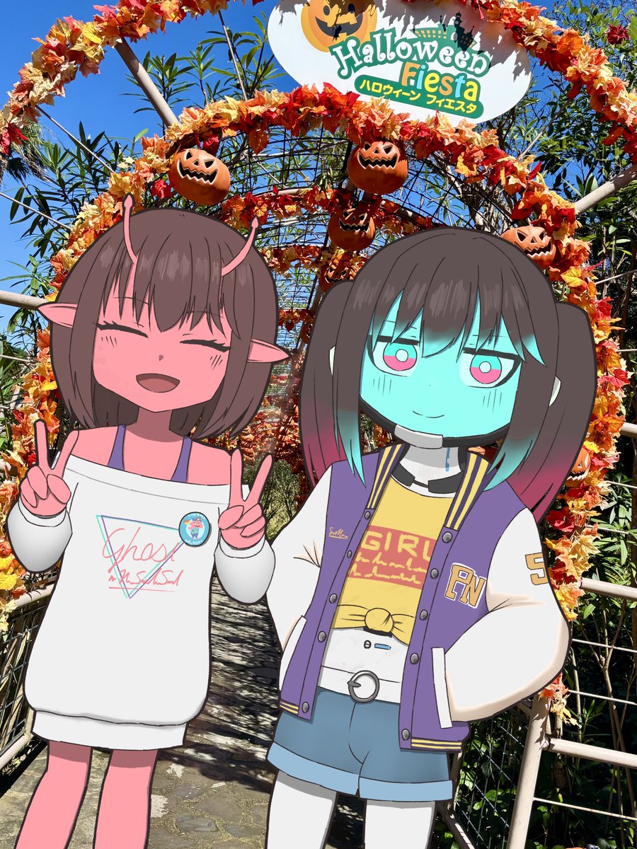 Furano_yy's tweet photo. スペイン村×ミルキーサブウェイコラボ行ってきた！✨
トレインのボイスがアニメの雰囲気そのまんまだったし、
ハロウィンの装飾もたくさんあって楽しかった♪
＃スペイン村　＃ミルキーサブウェイ https://t.co/1V07iRcNA6
