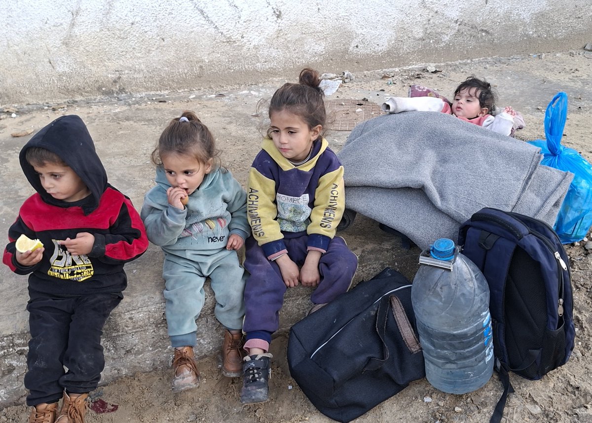 Samar_in_Gaza's tweet photo. I am a mother of a 4-week-old baby in Gaza, and I have four other children, all under the age of four.

At night, I hear them shivering from the cold inside our old canvas tent. I cover them with whatever I can and try to appear strong in front of them, even though inside I am just as scared as they are.

What will I do when winter intensifies and there isn't a single dry spot left in our tent to put my children?

A tent that can protect us now costs $800 in Gaza.

Thanks to everyone who has stood by us and helped us despite these circumstances, we only need $650.

I'm not dreaming of anything grand.

I just want a simple place where I can sleep knowing my children are dry and warm.

If you can help us with any amount, please don't hesitate.

Your contribution may seem small to you, but to me, it means I am one step closer to protecting my children before winter becomes too harsh. 🙏 

🔗 https://t.co/NpcR7QEtAS