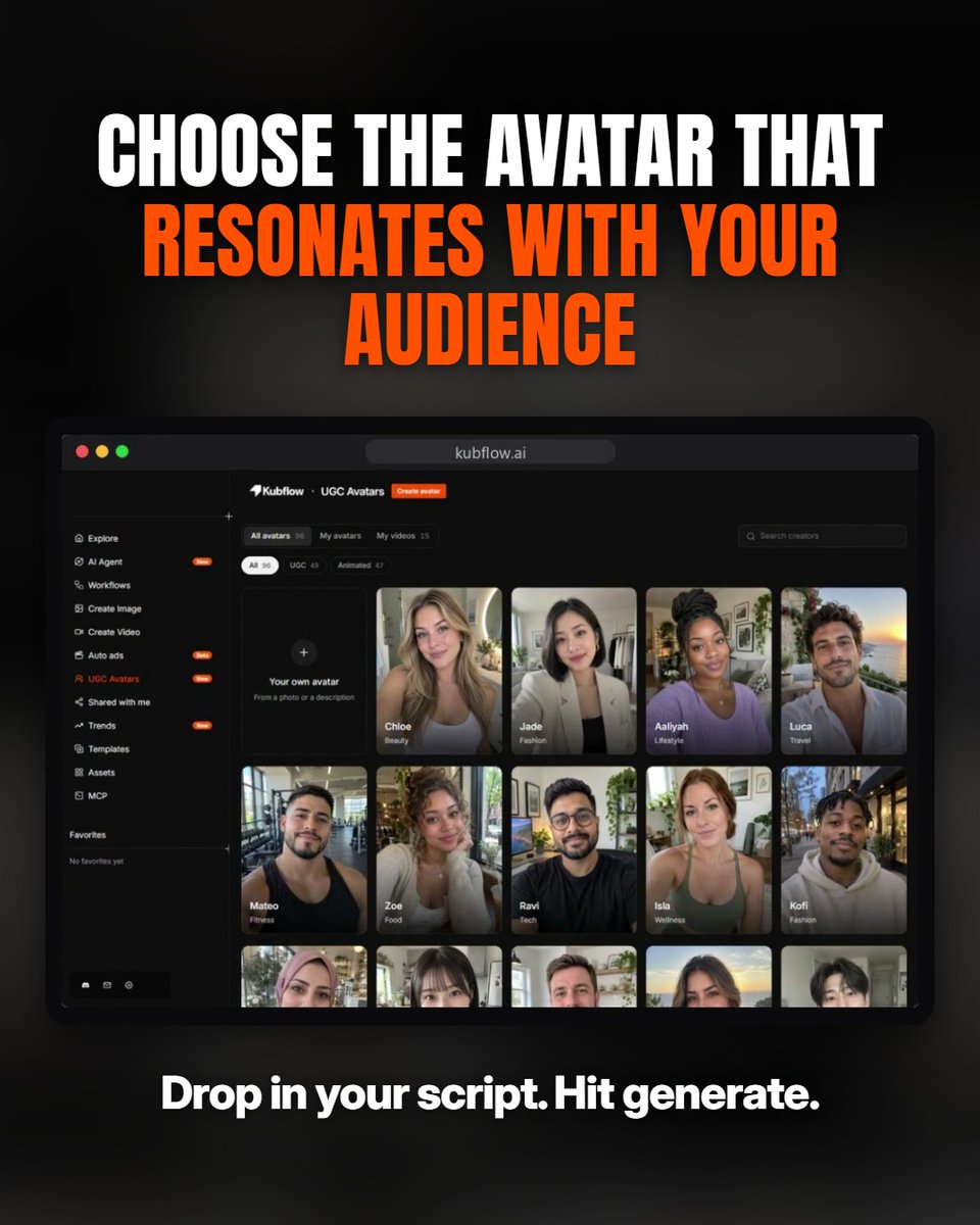 kubflowAI's tweet photo. One of these is fake. Can you spot it?

Both people in this post are AI avatars. Choose the avatar that resonates with your audience, drop in your script, and you have a UGC ad without filming anyone.

Make yours at https://t.co/9Ptjj0Y4IF https://t.co/BDtgvxJLww