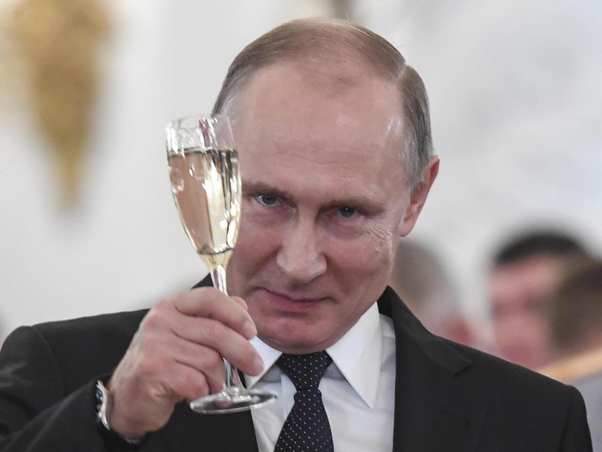 visegrad24's tweet photo. Vladimir Putin turns 74 today https://t.co/wZRcr67nBz