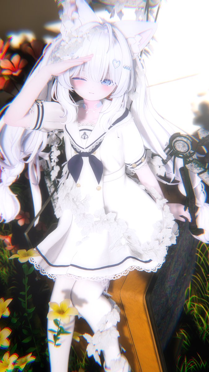 soisoi_soil's tweet photo. おはよー☀️
#VRChat #Plum3D https://t.co/ztK8XDgq5y