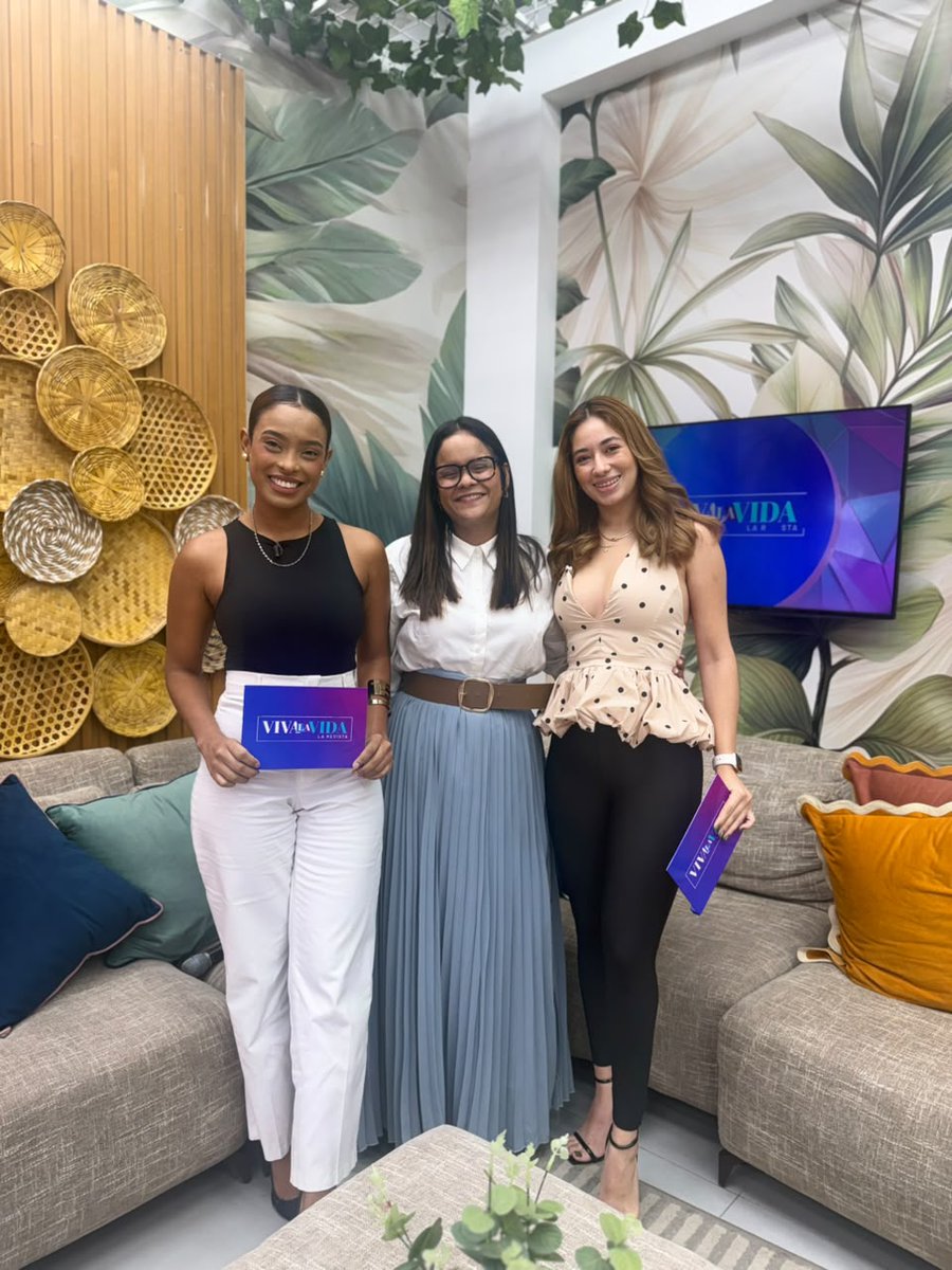 UAMNica's tweet photo. 📺🎙️ Continuando con nuestra gira de medios, la Universidad Americana (UAM) llevó los detalles de la segunda edición del Diplomado en Periodismo Deportivo a la audiencia de Viva la Vida Canal 13 y Es Mi Día Canal 4.

#UAM https://t.co/mynceSN6YZ