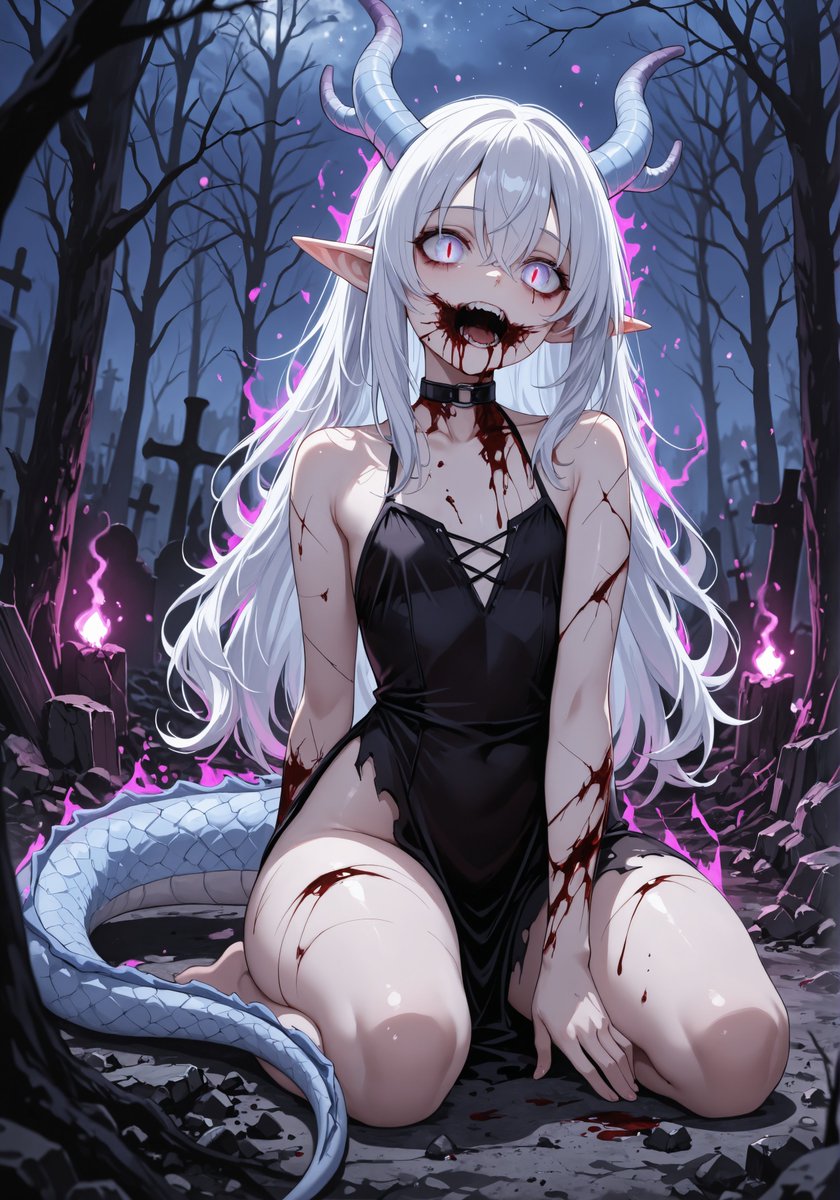 Akari_KI_Art's tweet photo. Introducing the undead, possessed Akari! Just a friendly reminder: Halloween is getting a little bit closer every day. Are you ready for Halloween 💙🎃✨?

#HalloweenVorschau #ZeigDeinKostüm #ShowYourCostume #Halloween2026 #ハロウィン仮装 #ハロウィンコスプレ https://t.co/qP0rvzApVv