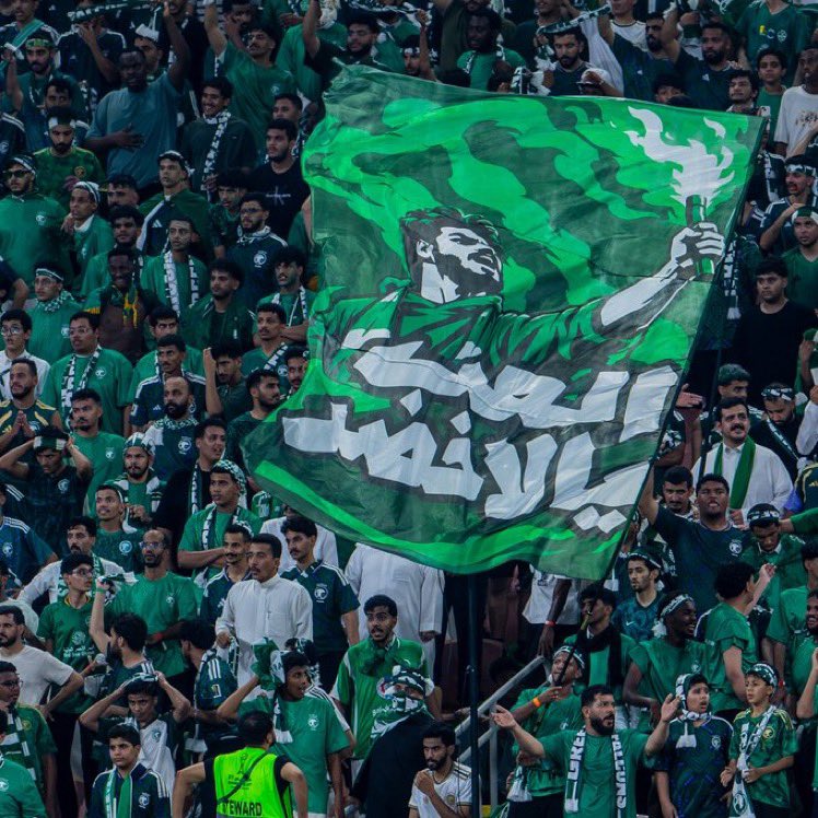 ib_zq8's tweet photo. ألف مبروك للمملكة قيادةً وشعبًا 🇸🇦

مبروك للرياضة السعودية ، لوزارة الرياضة والاتحاد السعودي لكرة القدم ، ولكل من كان خلف هذا الإنجاز .

الجمهور السعودي.. مهما نقول ما نوفيكم حقكم ، دعمكم وحضوركم ووقفتكم كان لها الأثر الكبير ، وكنتم بعد توفيق الله سببًا في تحقيق هذه البطولة بشهادة الجميع .

شكرًا من القلب لإخواني أعضاء مجلس الجمهور وروابط المشجعين ، كنتم على قلبٍ واحد ،، خير سندٍ وداعم 💪🏼

دامت أفراحك يا أعظم بلد 🇸🇦
دامت أفرحكم يا أعظم شعب 💚

#هذا_الأخضر 
#خليجي٢٧