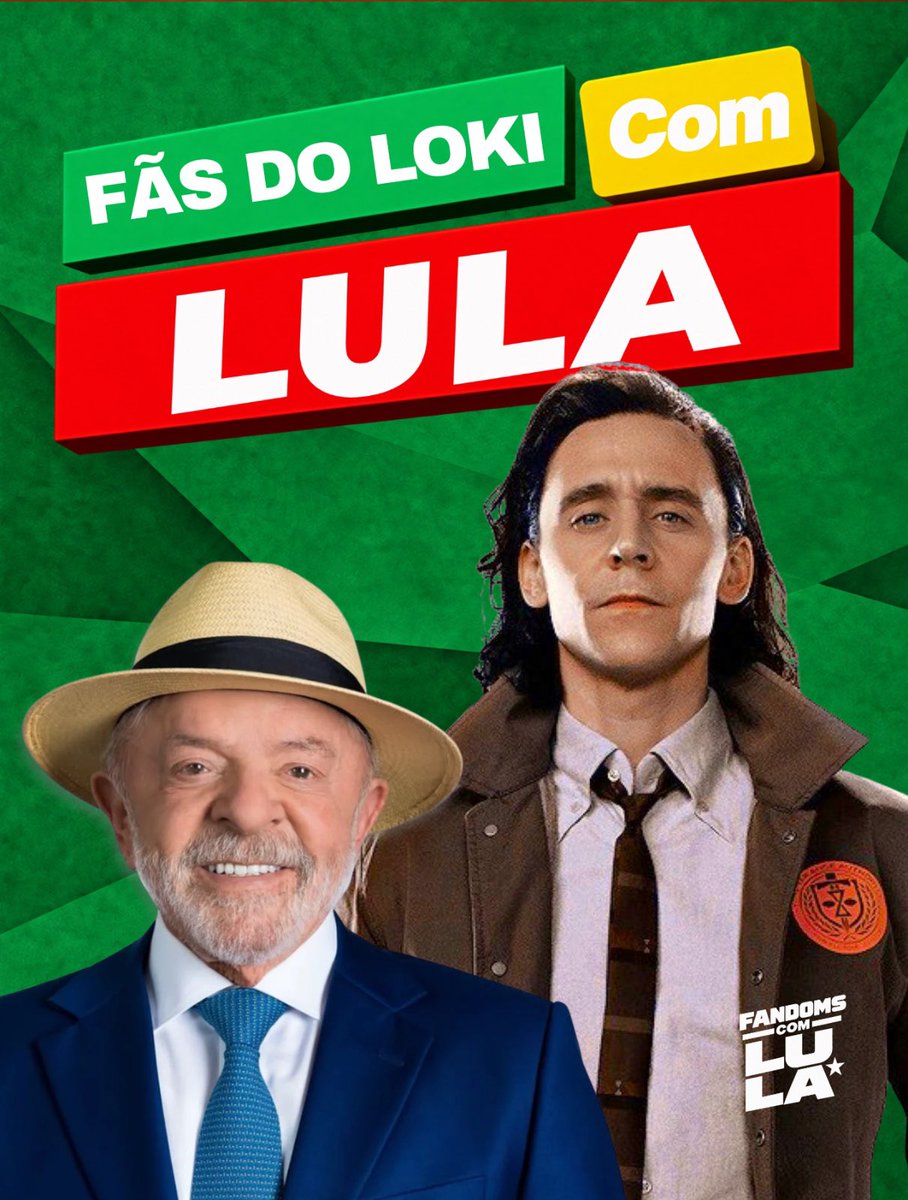PortalLoki's tweet photo. QUEM COMPARA VOTA LULA! ⭐️

Pela defesa da democracia e dos direitos que pertencem a todos nós. 

#FandomsComLula #Eleições2026 #EleNão https://t.co/8bYGDLKShb