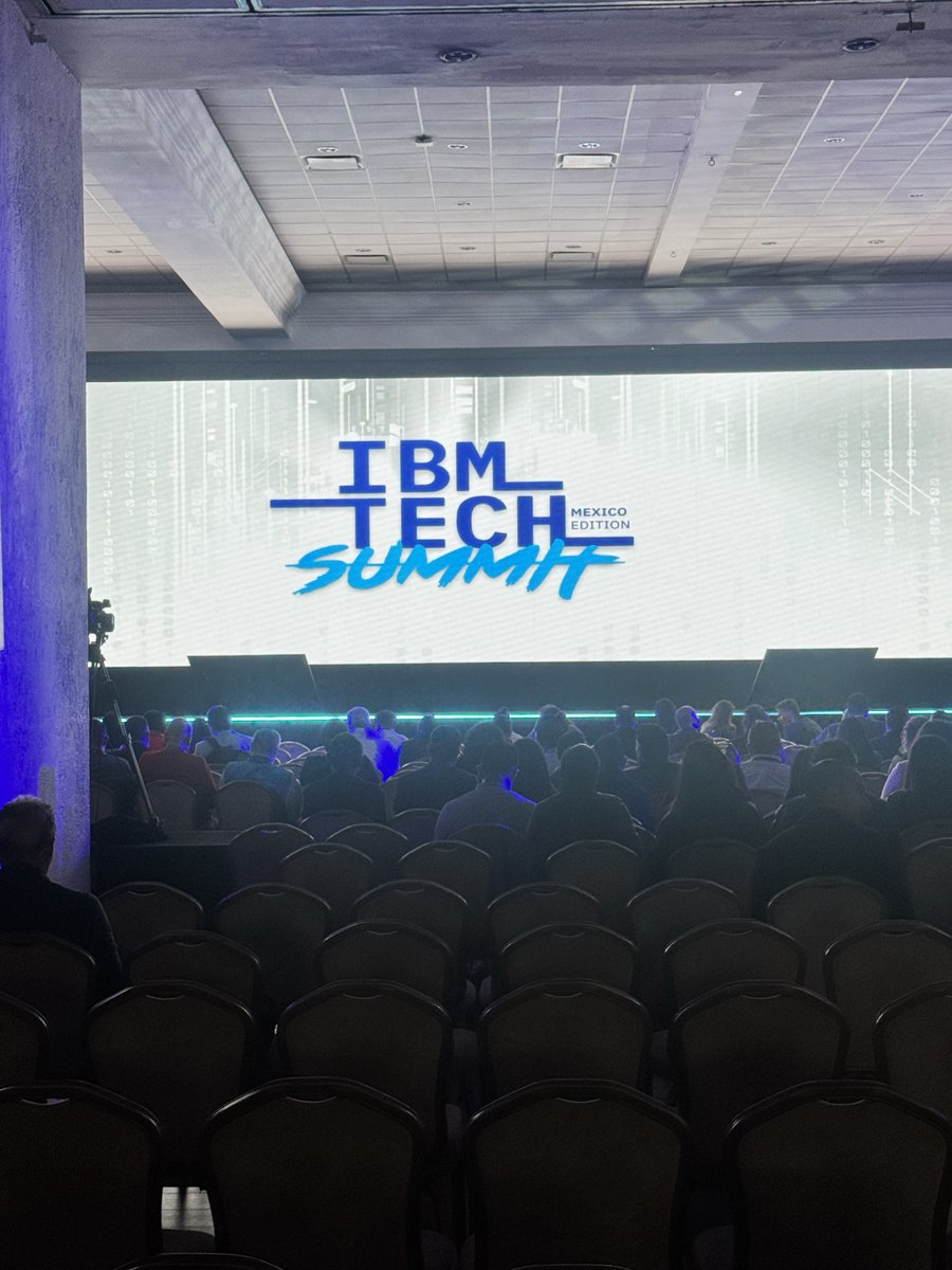 netec's tweet photo. 📍 Nos encontramos en el IBM Tech Summit: Mexico, explorando tendencias de Inteligencia Artificial, datos, automatización y más.

En Netec continuamos impulsando el talento para una adopción efectiva de tecnología. 🤝

#Netec #IBMTechSummit #IBM https://t.co/y37xjMG28s