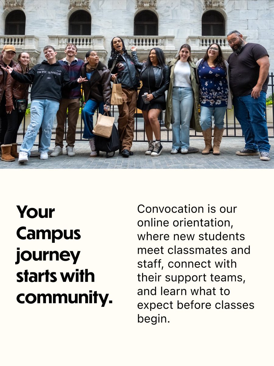 Campusgrad's tweet photo. Starting college comes with questions. Convocation is where we help answer them. 📣

Missed the fall deadline? Winter applications are open! 

Apply here: https://t.co/EQqAQHM79l https://t.co/VfTmIiaxPk