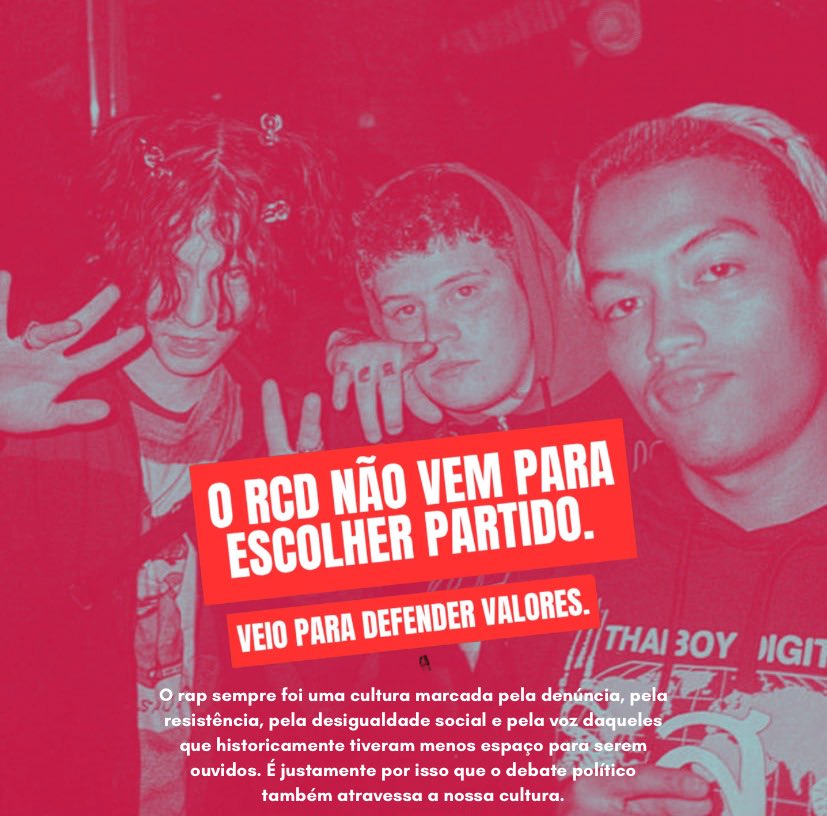 draingang012's tweet photo. RAP CONTRA A DIREITA 🚫 — um movimento que reúne fã-clubes, rappers e creators.

— Criamos o #RDC com o objetivo de ampliar o debate político dentro da cultura e incentivar o público do rap a exercer seu voto de forma consciente e informada. https://t.co/fULTMEds4S