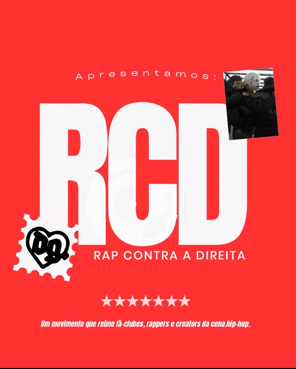 draingang012's tweet photo. RAP CONTRA A DIREITA 🚫 — um movimento que reúne fã-clubes, rappers e creators.

— Criamos o #RDC com o objetivo de ampliar o debate político dentro da cultura e incentivar o público do rap a exercer seu voto de forma consciente e informada. https://t.co/fULTMEds4S