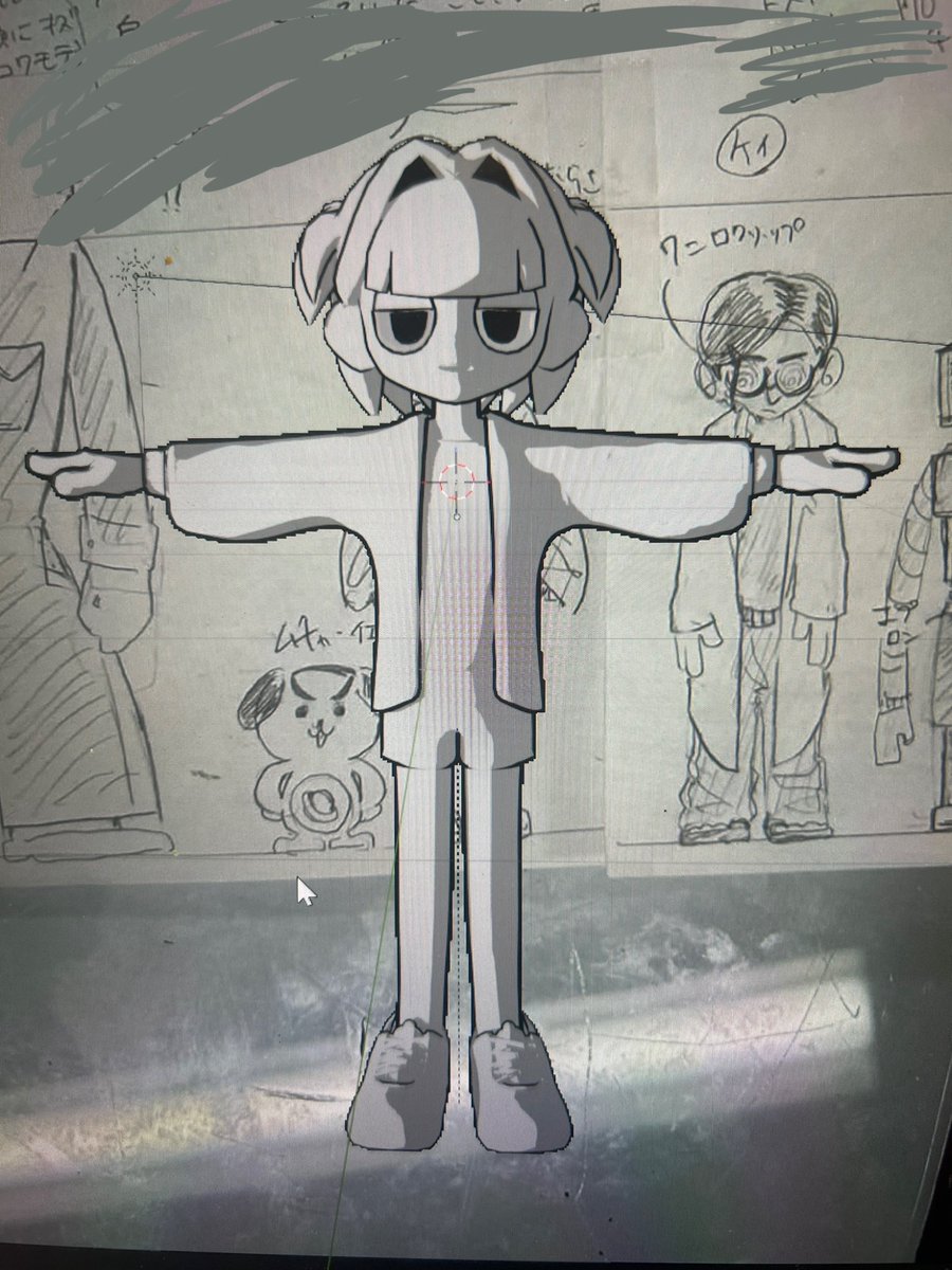 moniheru's tweet photo. #blender
今作ってるアニメのキャラ達
リグを頑張って組んでみるぞ…… https://t.co/xVqhDrsie1
