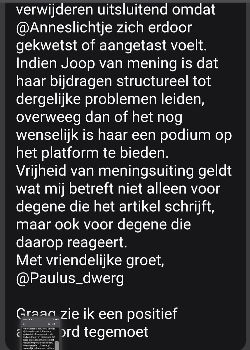 Paulus_dwerg's tweet photo. Dat @BNNVARA #Joop dit nog op hun #PlatForm plaatst dat eeuwige zielige #gejank van deze #Karbonade ala #SpekLap @Anneslichtje #AnnesLichtje met haar downSyndroom... https://t.co/oapalJ2zoV