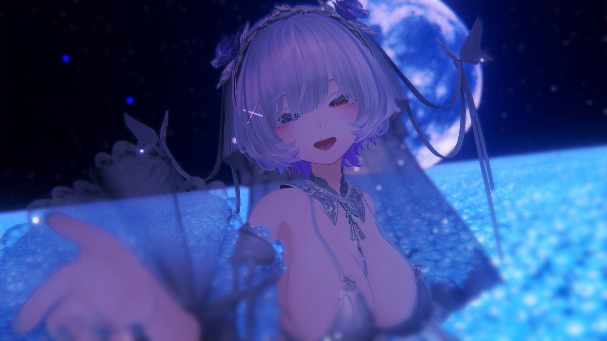 Rim_rain's tweet photo. おはようございます！週の真ん中頑張りましょう(:3_ヽ)_

ぶいちゃ内で結婚式挙げるの大賛成派です。好きなビジュで好きなように写真撮れるの最高(งˆᴗˆ )วﾀﾏﾀﾏ https://t.co/WEfo7h86Bs