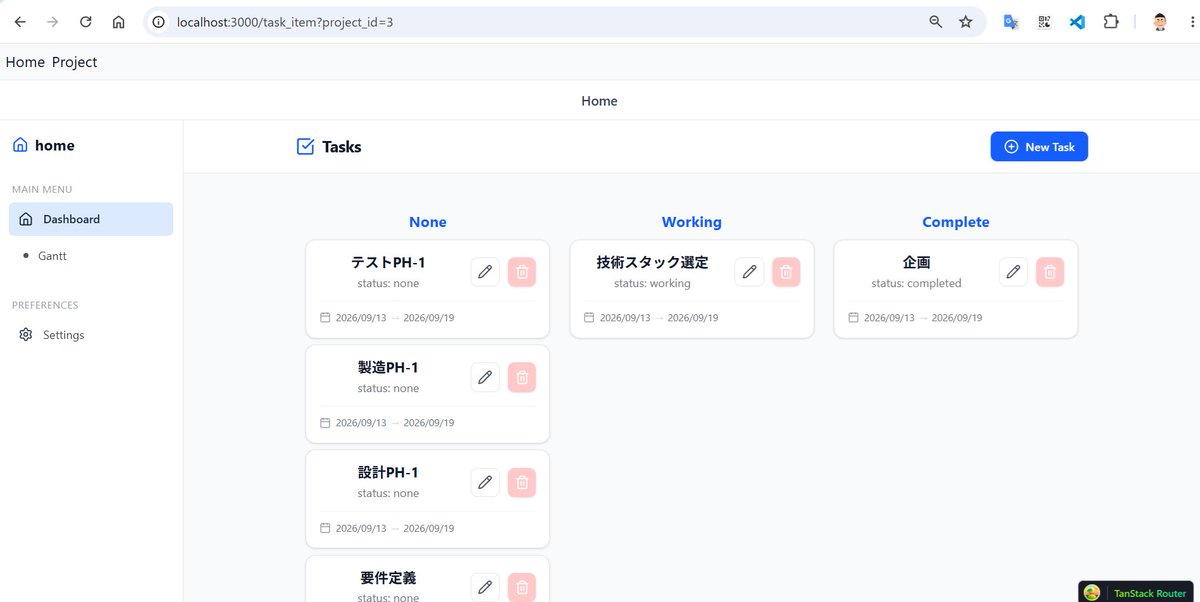 k_nakashima's tweet photo. TanStack Start C++ , タスク管理 チャット example
#cpp #cplusplus #clang #SQLite #TanStack
* front task app
https://t.co/uxBk9uUH0O
* db server
https://t.co/UYLM0SDu6t https://t.co/5yrgh11fgI