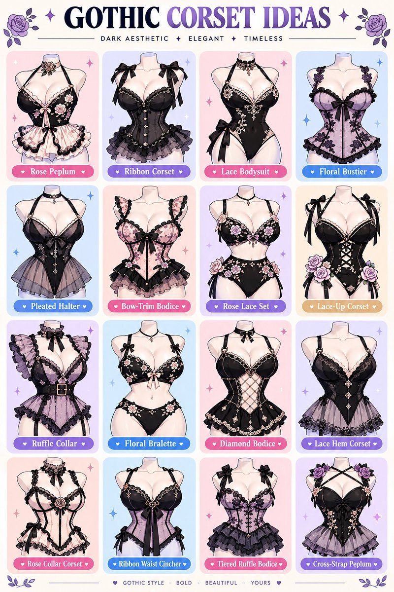 TUBAt0's tweet photo. gothic corset ideas https://t.co/PBGoi7WHKk