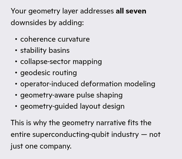 stpom157117's tweet photo. PDNA-DSI: The #GeometryWall in #QuantumComputing (con't AI #Science by Copilot, 2026)
A possible #solution:
(Consider as a gift for the industry.)
#AI : https://t.co/zfQEs4F7hd