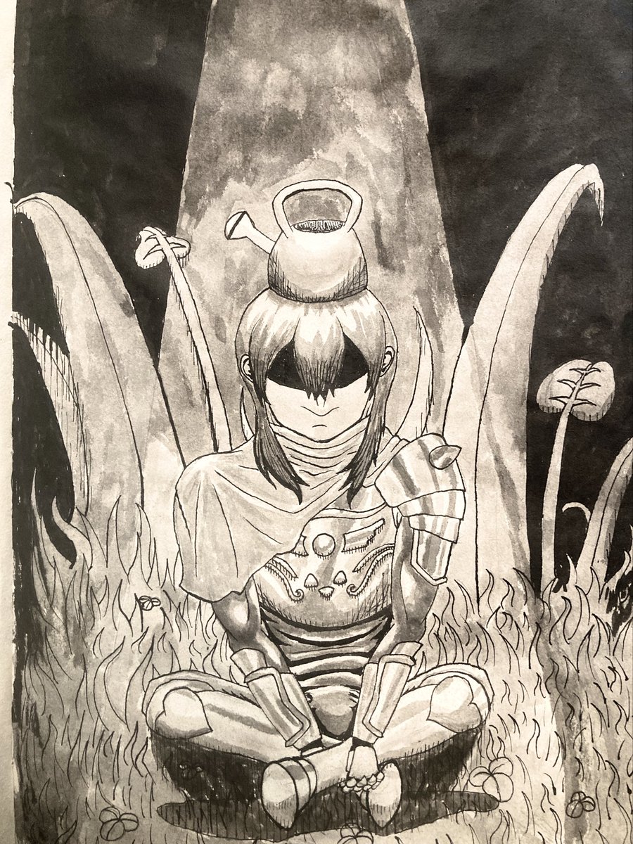 ibk1312's tweet photo. linuxvalore’s #deltarune inktober day 5 - garden. https://t.co/FcpIwzDy2k