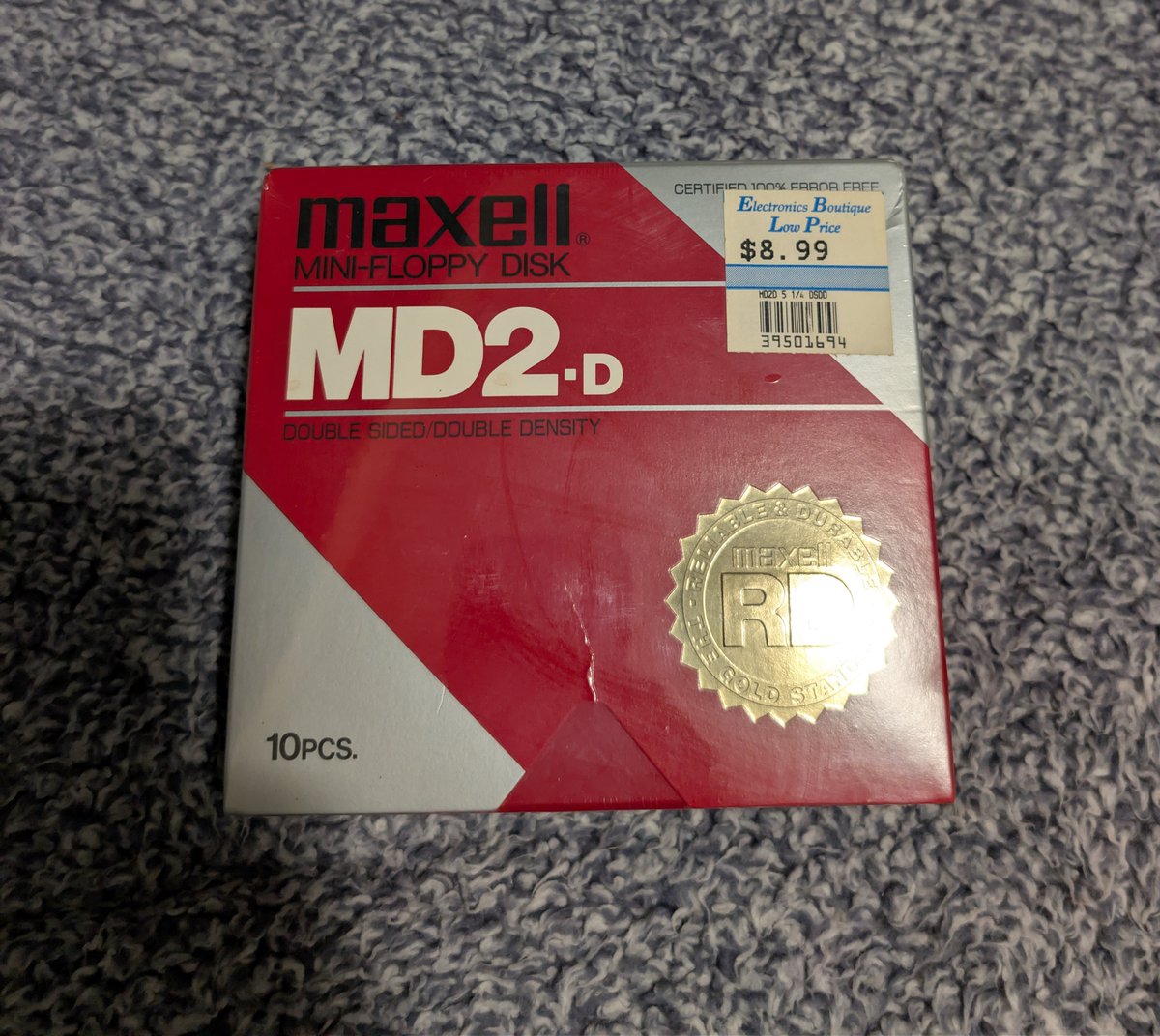 MotorCroaker's tweet photo. Another find... Still wrapped. Anyone remember Electronics Boutique? https://t.co/h9QLhNc3CF