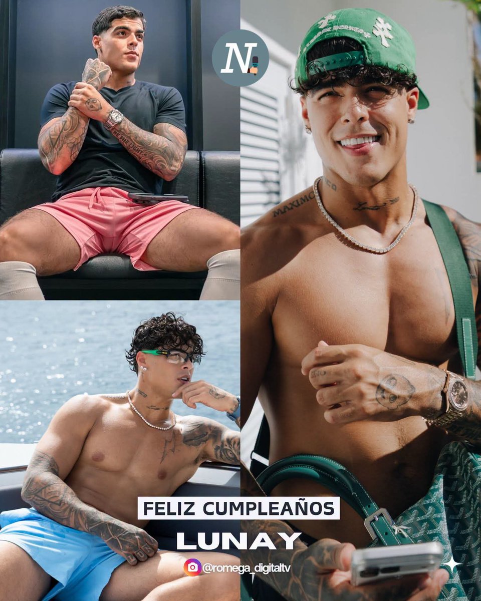 Romega_TV's tweet photo. ¡Feliz cumpleaños, LUNAY! 🥳

#Lunay celebra su cumpleaños 26, es un rapero y compositor puertorriqueño de reguetón. Ganó reconocimiento por la remezcla de su canción «Soltera» con #DaddyYankee y #BadBunny.

¡Muchas felicidades! 🎉#lifestyle https://t.co/UvtPQkPa76