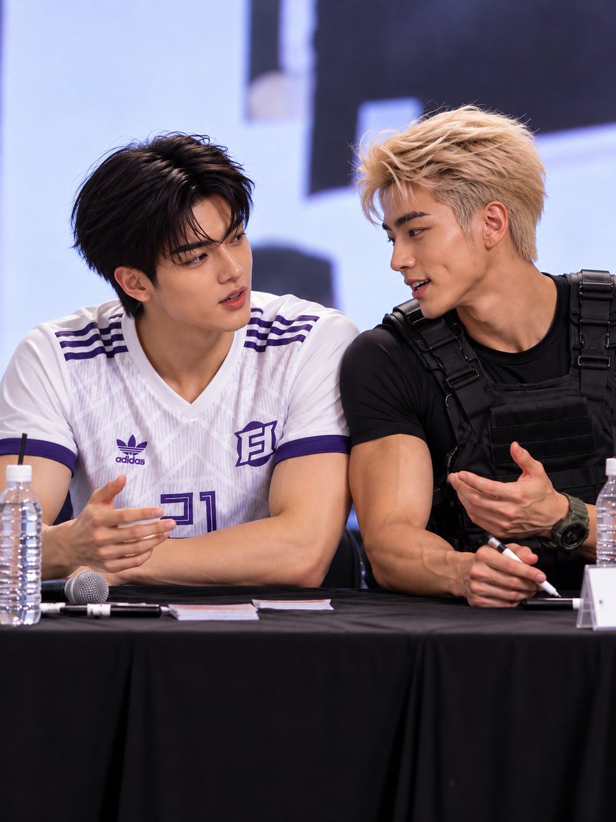 HXN_NEWS's tweet photo. 🚨🚨🚨! Momentos de interações entre os membros durante o Fansign, e a foto em grupo com os fã presentes.

#HXN_LABELS #DOUTS https://t.co/SUyILMP7SJ