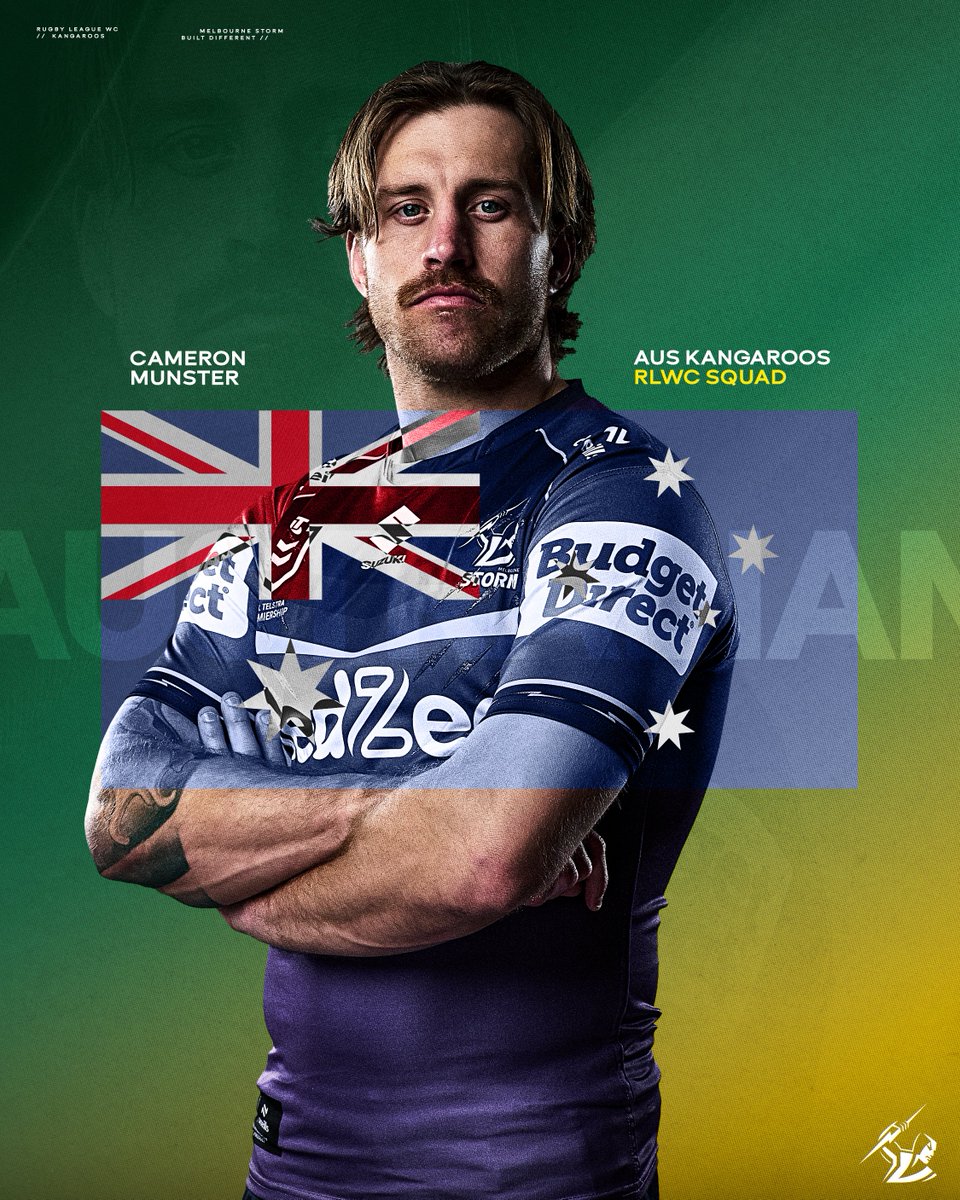 storm's tweet photo. RLWC call up for the Kangaroos 👏

Congratulations to Harry and Cameron on their squad selection! https://t.co/uyzInszkSY