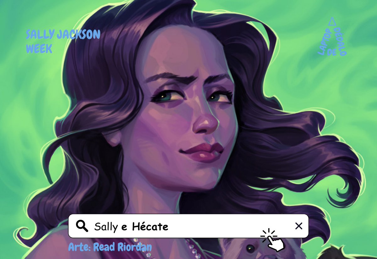 ConselhoOlimp's tweet photo. 💻🔺️Laptop de Dédalo: Sally encontrou com Hécate quando ainda era criança. Também é dito que Sally tinha grande potencial para ser uma bruxa e poderia ter sido uma das alunas de Hécate, mas escolheu voluntariamente não aperfeiçoar esse dom. #SallyJacksonWeek https://t.co/plEtE72TC3