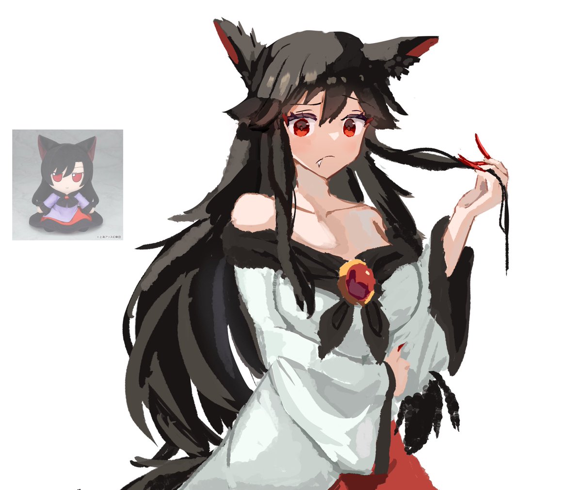 KirbyEarthbound's tweet photo. Black Hair Kagerou
#touhou #東方Project https://t.co/h8qFOpq35f