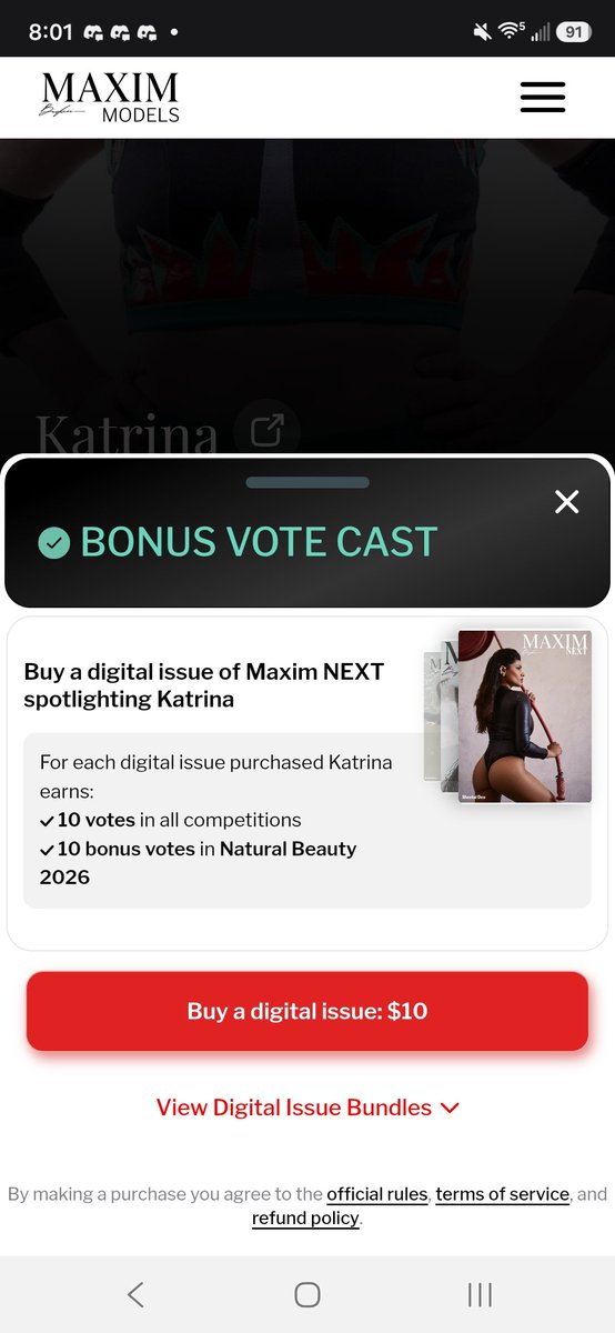 MarvelousWolf13's tweet photo. @FrancescaChini I just voted for you twice again with my bonus vote Fran 🥰 https://t.co/5puNHLNX5n