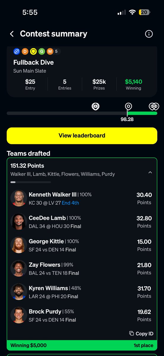 Cutler4Life69's tweet photo. Took down the Fullback Dive! Shoutout @peteroverzet @JMToWin @youdacao @DavisMattek @LordReebs @PatKerrane @d_d4ve and many more for the consistently great content https://t.co/vzJ8FVVEeV