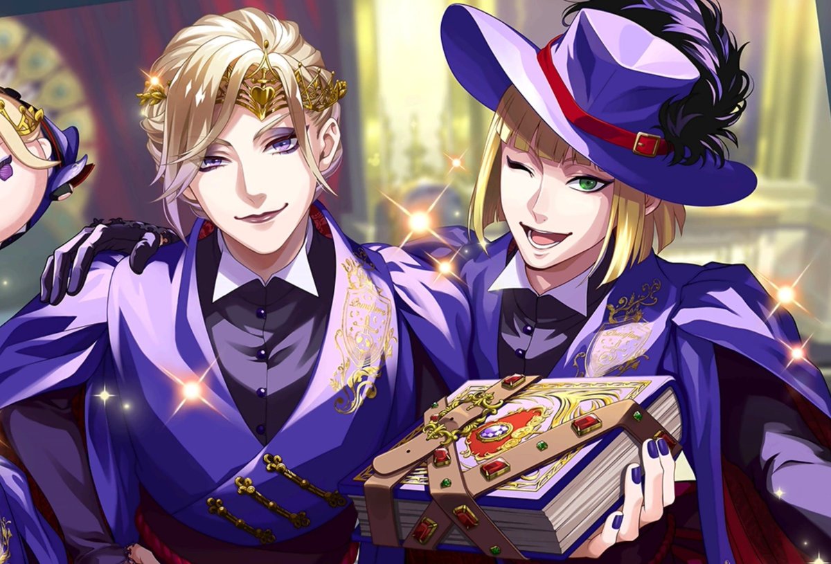 coeursymphony's tweet photo. they were crazyyyy 🫪 also Rook's hand on Vil's shoulder... It changed my life https://t.co/XMxwvJFpjB