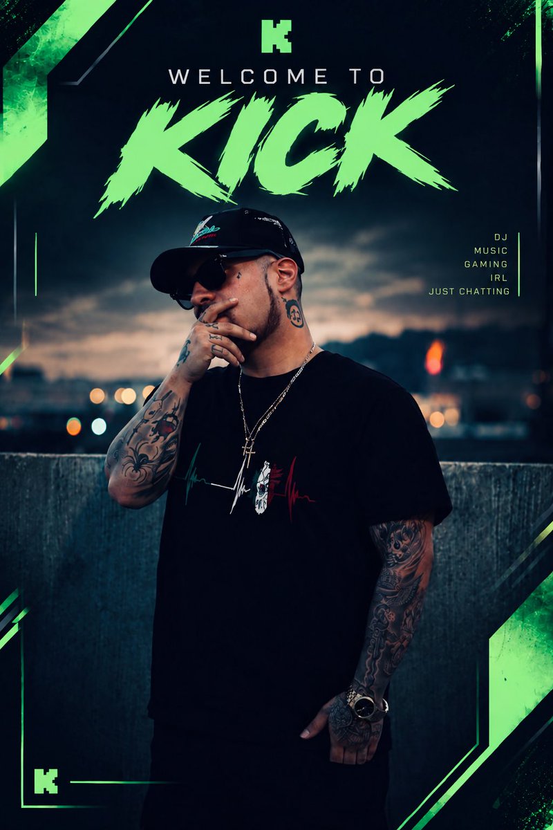 iamdjreup's tweet photo. Dont worry @kick I did it for you 😬😂 , follow me on kick for more content @IamDJReUp https://t.co/ecmL0djOV5