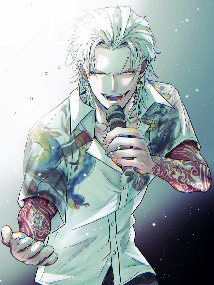 Themeofmikans's tweet photo. 墨入りの腕で仁義を切ってくれるサマを見れる世界線とか…存在していいんですかありがとう…😭😭😭 https://t.co/nSZzpttcE5