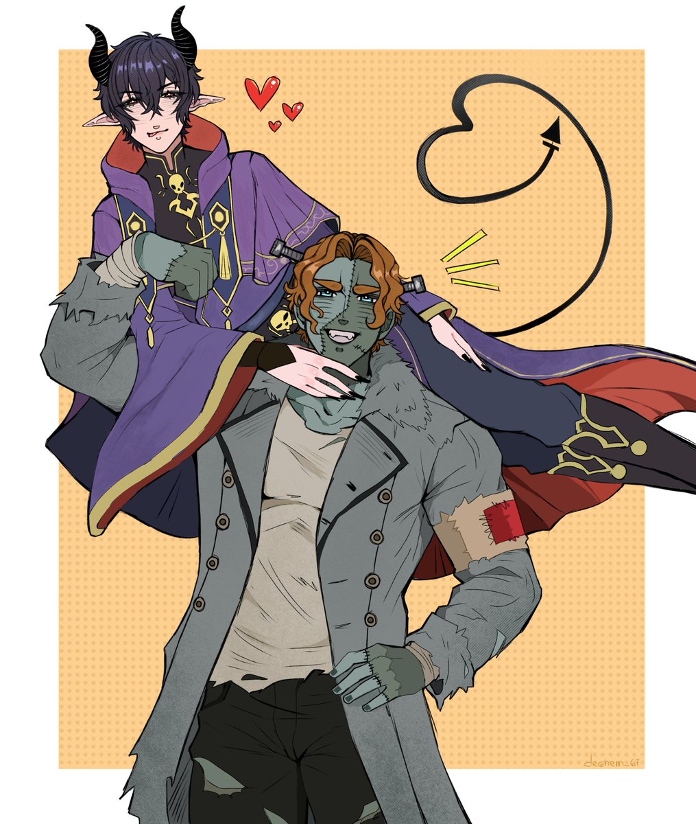 Deghem_67's tweet photo. I already had a hunch that Tesla would be Frankenstein! I'm so glad I drew Nikola before his true appearance was revealed! This is my take on Nikola's costume, I hope you like it! 💡🪰🎃‼️
#nikobeel #เทสเบล #shuumatsunovalkyrie #recordofragnarok #nsfw #tesbeel #halloween https://t.co/zxtNyAonxz